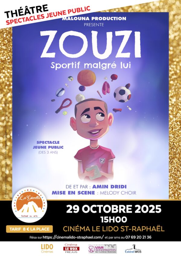29 octobre ZOUZI SPORTIF MALGRE LUI Le Lido A3