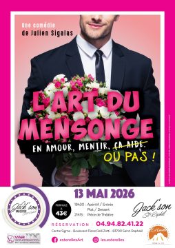 9-13 mai Le Jack'son affiche A3 - L'ART DU MENSONGE-Mise en page 1