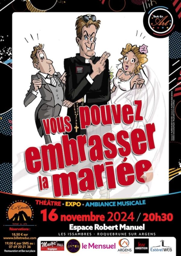 Affiches 2024-2025 - A3 - Vous pouvez embrasser la mariée-Mise en page 1