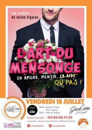 Le Jack'son affiche A3 - L’ART DU MENSONGE-Mise en page 1