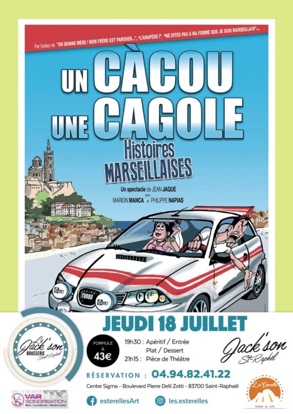 Le Jack'son affiche Cacou, Cagole, histoires marseillaises v1-Mise en page 1